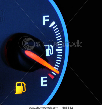 astock-photo-out-of-gas-a-car-s-gas-tank-is-nearly-empty-portrays-running-on-fumes-space-on-right-for-text-585682